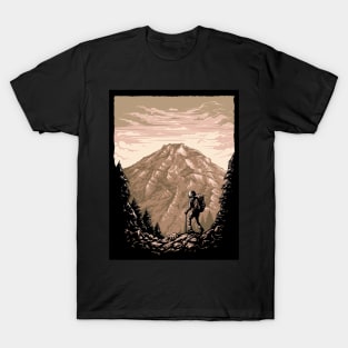 Hiking Mountains - So Far From Home T-Shirt